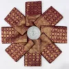 Rani 279 Lichi Silk Jacquard Work Wedding Saree Manufacturer in india