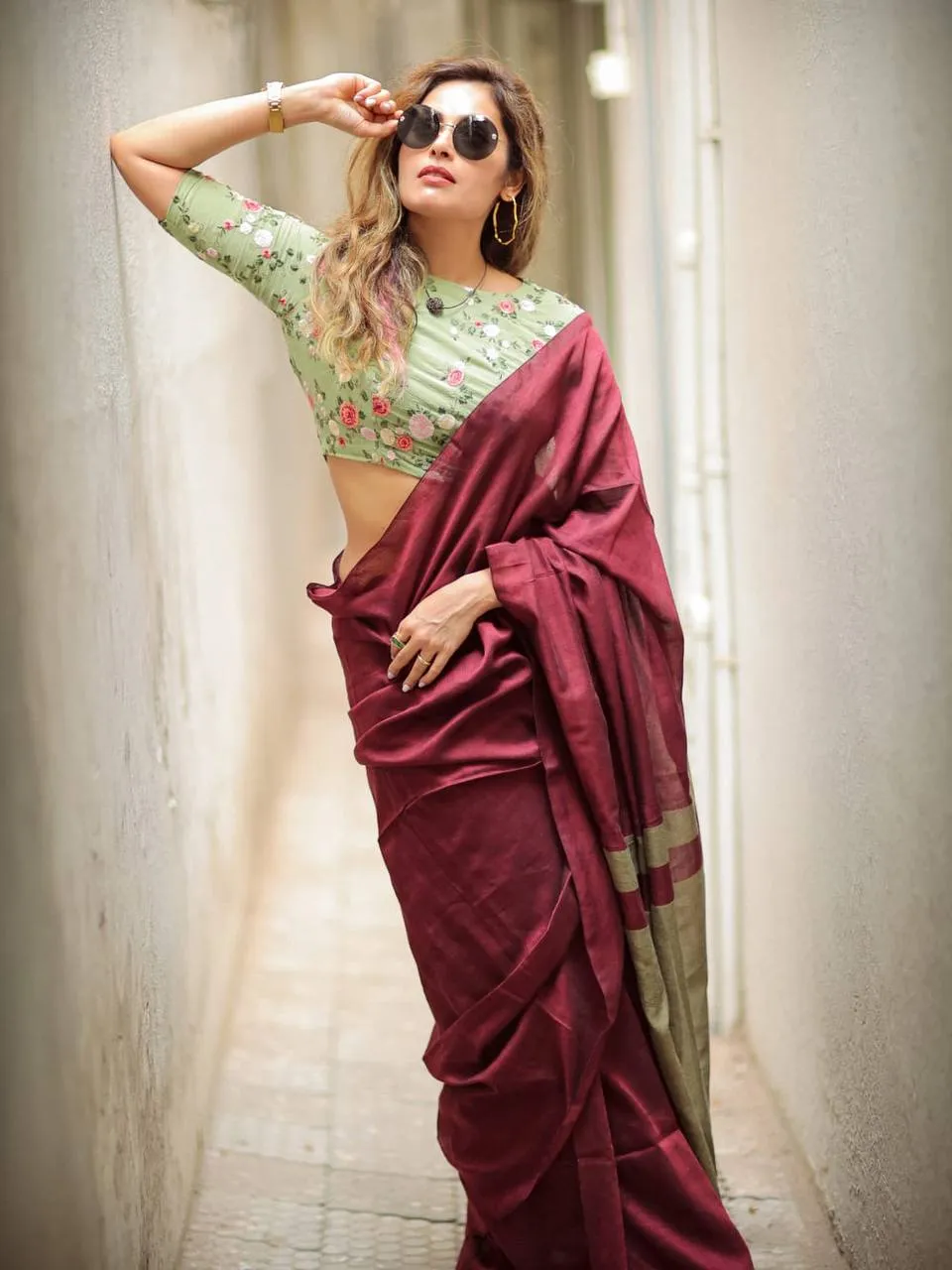 Rani 285 Lilan Cotton Party Wear Saree Wholesale Market