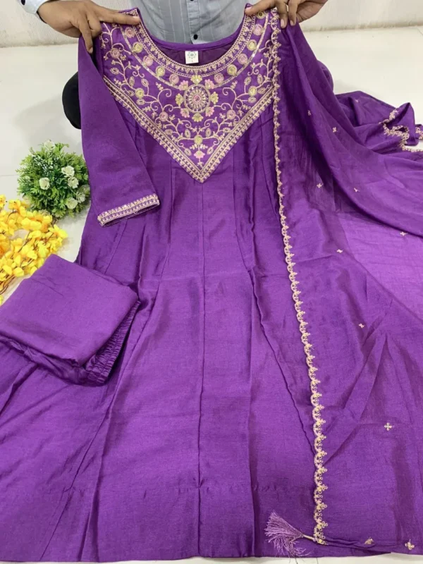Latest ATQ Vichitra Embroidery Party Wear Readymade Dress Wholesale Market in Mumbai 2026