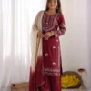 Stylish Sabina 888 Rayon Cotton Embroidery Party Wear Pakistani Suit 2026