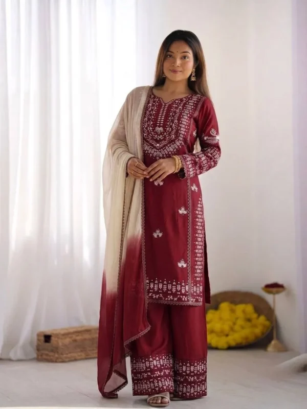 Stylish Sabina 888 Rayon Cotton Embroidery Party Wear Pakistani Suit 2026