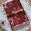Launching MHV Aasha Printed Embroidery Thread Work Saree Wholesale Market in Surat 2026