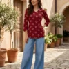 Buy Shiv 1063 Cotton Printed Office & Daily Wear Short Kurti 2026