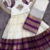 Beautiful Pari Cottan Silk Zari Weaving Kids Wear Lehenga Choli Wholesale Market in Surat 2026