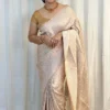 Rani 269 Lichi Silk Cloth Jacquard Work Wholesale Market in Surat