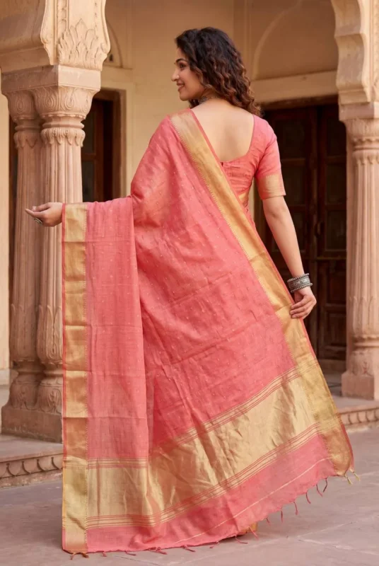 Launching Laxmi 1111 Cotton Silk Weaving Zari Work Saree Exporter in India 2026