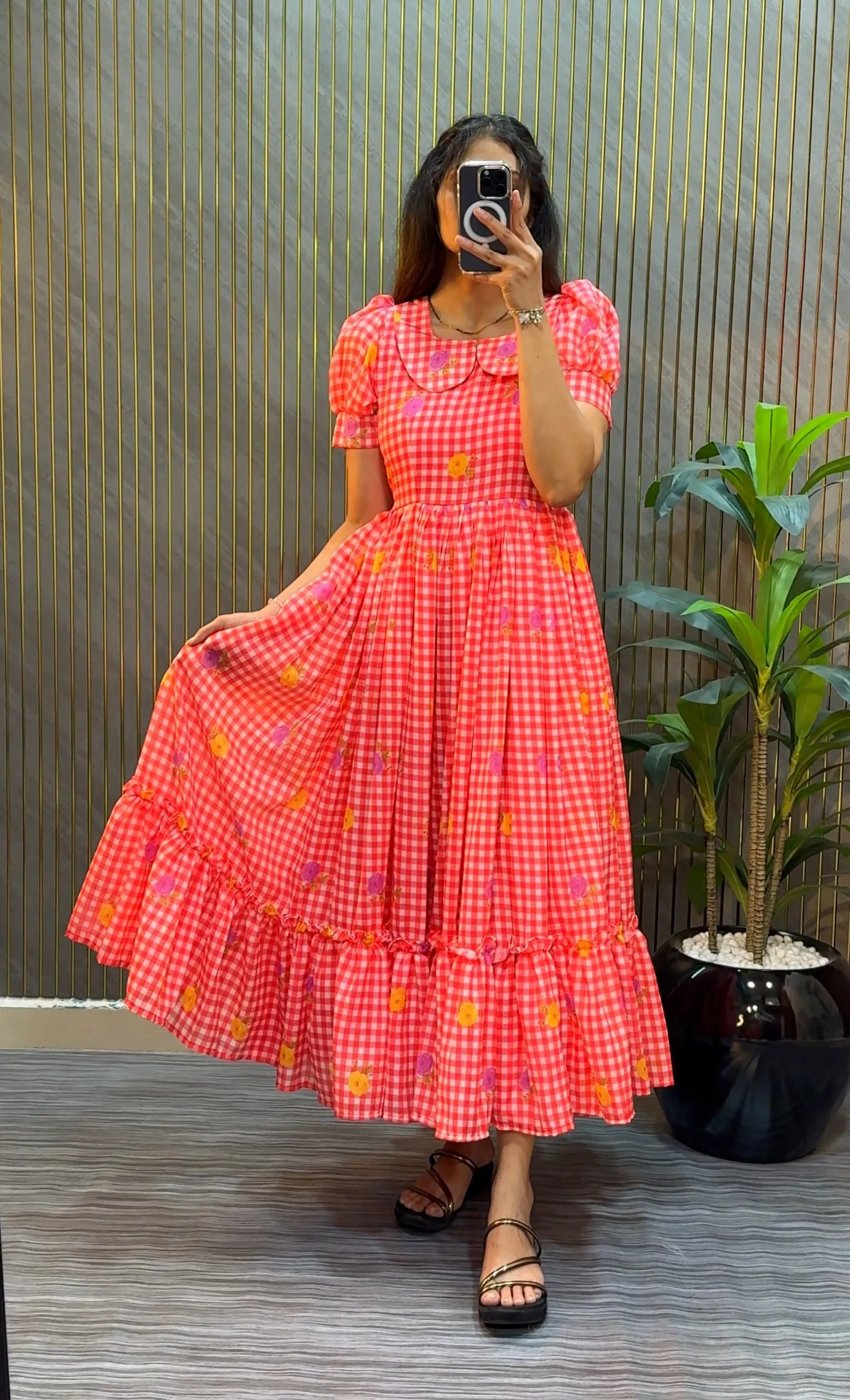 Beautiful ZT 215 Mul Chanderi Printed Festival Fancy Frock 2026