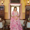 WMN 1144 Georgette Thread Embroidery Party Wear Lehenga Choli