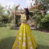 Latest Mohini 7173 Roman Silk Gota Patti Work Trending Garba Navratri Lehenga Top 2026