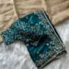 MHV Manyata Fandy Sattin Silk Embroidery Wedding Wear Saree