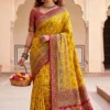 Launching Laxmi 1102 Pashmina Silk Zari Weaving Work Kashmiri Saree 2026