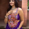 WMT 8065 Rayon Cotton Gamthi Work Navratri Fancy Garba Dress in Surat