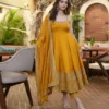Launching STD 6075 Vichitra Silk Embroidery Wedding Gown Collection 2026