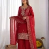 Stylish Sabina 893 Gmy Choo Silk Embroidery Designer Party Wear Sharara Suit 2026