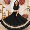 ATQ Reyon Cotton Gota Patti Work Chaniya Choli Navratri Collection