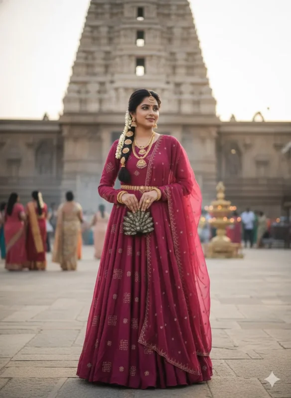 Stylish ZT 206 Rangoli Silk Sequence Work Wedding Wear Gown With Dupatta 2026