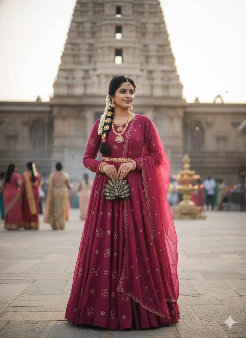 Stylish ZT 206 Rangoli Silk Sequence Work Wedding Wear Gown With Dupatta 2026