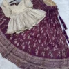 Latest Mohini 7166 Dyeable Viscose Jacquard Top Skirt Online Shopping In India 2026