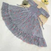 Launching ZT 222 Mul Chanderi Printed Daily Wear Frock For Woven Trending Collection 2026