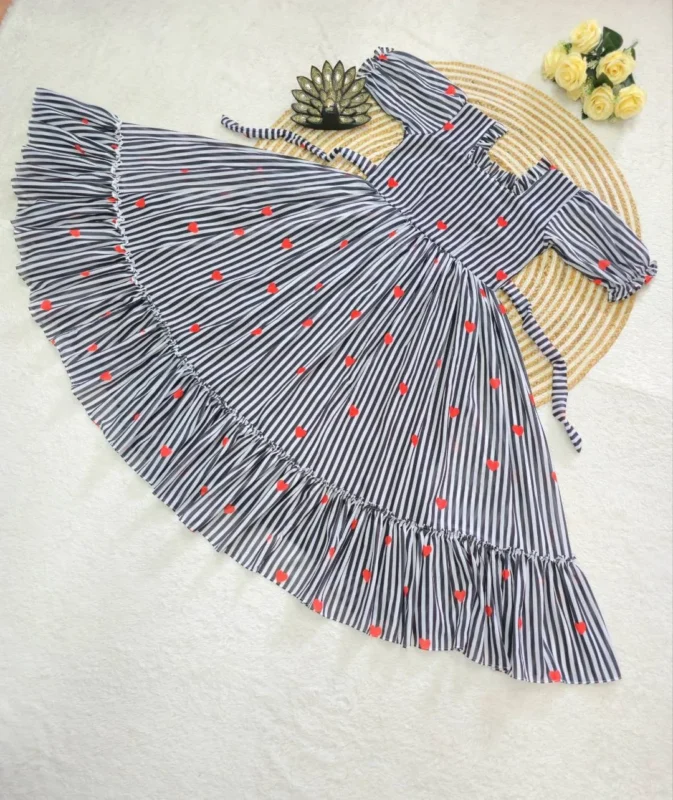 Launching ZT 222 Mul Chanderi Printed Daily Wear Frock For Woven Trending Collection 2026