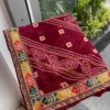 Latest Kiara Sarika Georgette Printed Embroidery Work Festival Saree 2026