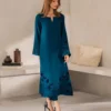Launching Zarin 199 Frech Crep Embroidery Work Party Wear Pakistani Collection 2026