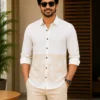 Latest LTT Vol 103 Dobby Cotton Embroidery Work Office Wear Shirt For Men 2026