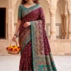 Launching Laxmi 1102 Pashmina Silk Zari Weaving Work Kashmiri Saree 2026
