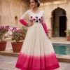 Stylish Moni 1263 Georgette Embroidery Thread Work Trending Gown 2026