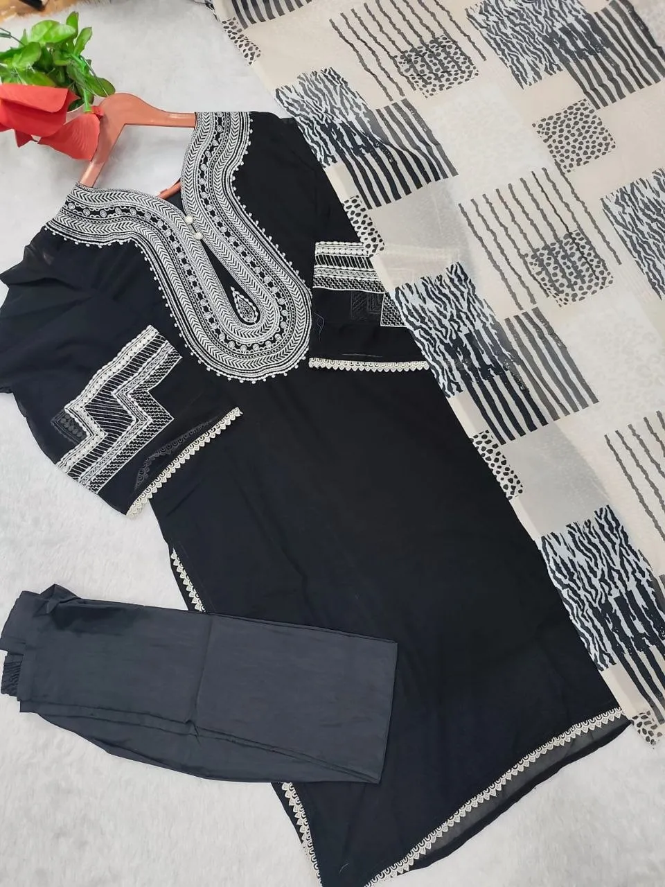Beautiful Zarin 198 Georgette Embroidery Sequence Work Readymade Dress 2026