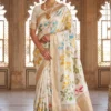 Laxmi 1086 Crepe Silk Weaving Work Wedding Saree Exporter in India