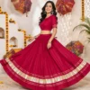 ATQ Reyon Cotton Gota Patti Work Chaniya Choli Navratri Collection