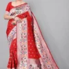 Latest Rani 295 Lichi Silk Jacquard Wedding Wear Saree Supplier 2026