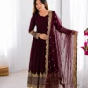 Buy Sabina 194 Georgette Sequence Embroidery Work Wedding Gown Collection 2026 2026