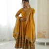 Latest Sabina 5016 Roman Silk Embroidery Work Wedding Anarkali Gown 2026