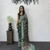 Latest RBC Gajji Silk Ajarakh Printed Mirror Work Festival Saree Collection 2026