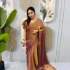Latest SGT 239 Space Silk Party Wear Zip Gown Saree For Women 2026