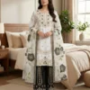 Stylish Sabina 884 Gmy Silk Embroidery Sequence Work Sharara Suit With Dupatta 2026