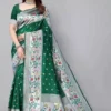Latest Rani 295 Lichi Silk Jacquard Wedding Wear Saree Supplier 2026