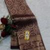 Buy Rani 307 Lichi Silk Jacquard South Style Saree Supplier in Surat 2026