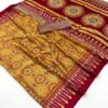 Rajtex Pure Ajrakh 041 Modal Satin Ajrakh Printed Saree Wholesale