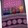 Rajtex Pure Ajrakh 041 Modal Satin Ajrakh Printed Saree Wholesale