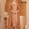 Rangoon Rushika Viscose Maslin Jacquard Worked Kurti With Bottom Dupatta Wholesale