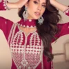 Rasalika Mehfil Gold Chinon Silk Embroidered Salwar Kameez Collection Wholesale