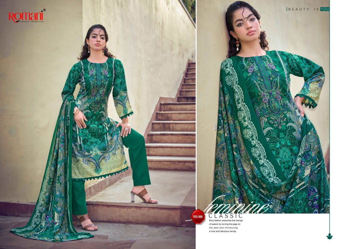 Stylish Romani Needle Wonder Vol 14 Cotton Embroidered Dress Material Wholesale 2026