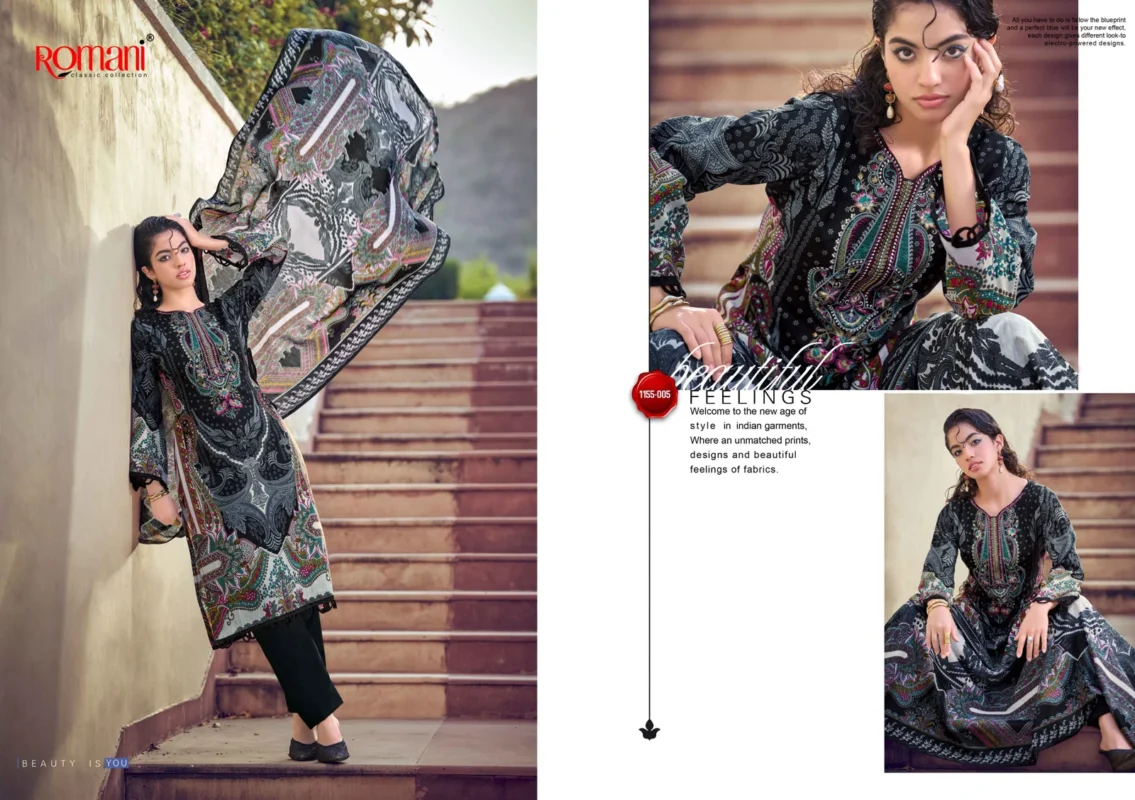 Stylish Romani Needle Wonder Vol 14 Cotton Embroidered Dress Material Wholesale 2026