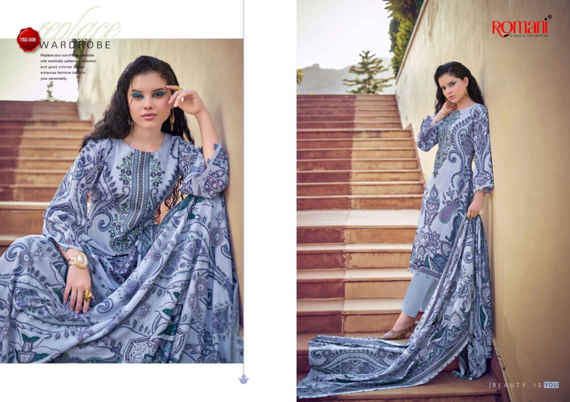 Stylish Romani Needle Wonder Vol 14 Cotton Embroidered Dress Material Wholesale 2026