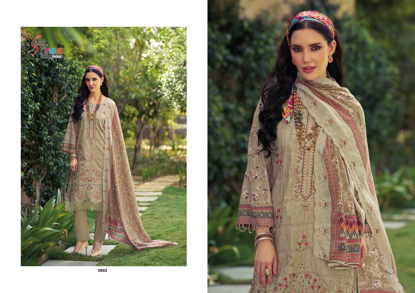 Shree Bin Saeed Lawn Collection Vol 29 Cotton Embroidered Pakistani Suit Wholesale