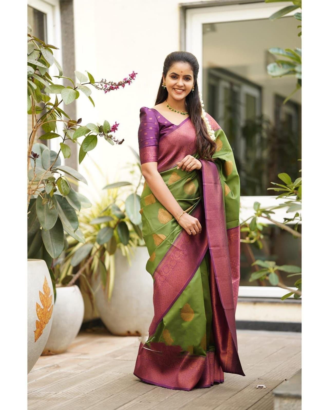 Launching Soft Silk 4059 Lichi Silk Jacquard Worked Saree Collection Wholesale 2026