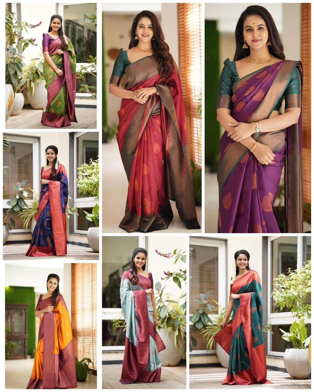 Launching Soft Silk 4059 Lichi Silk Jacquard Worked Saree Collection Wholesale 2026